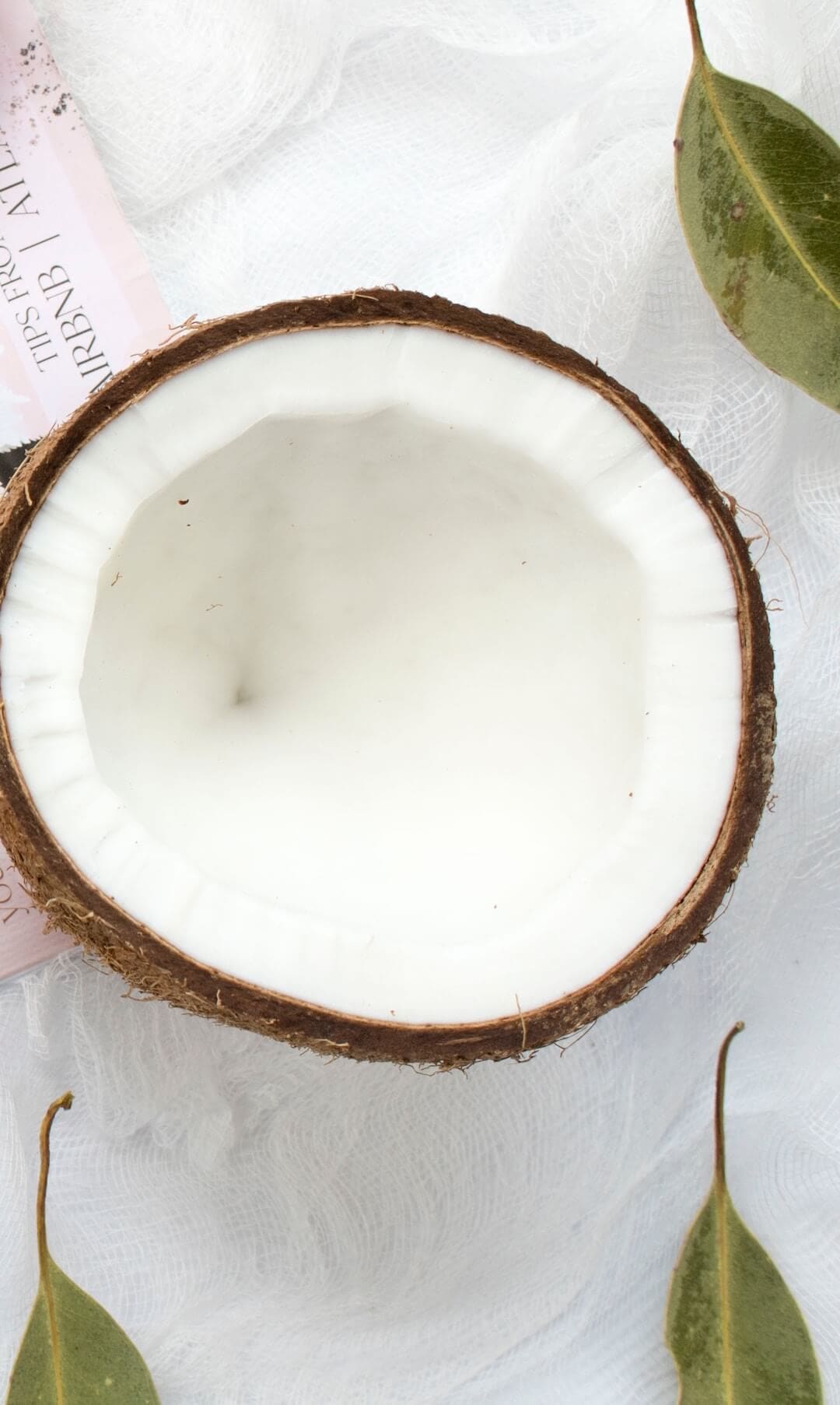 Easy DIY Hot Coconut Oil Hair Treatment 