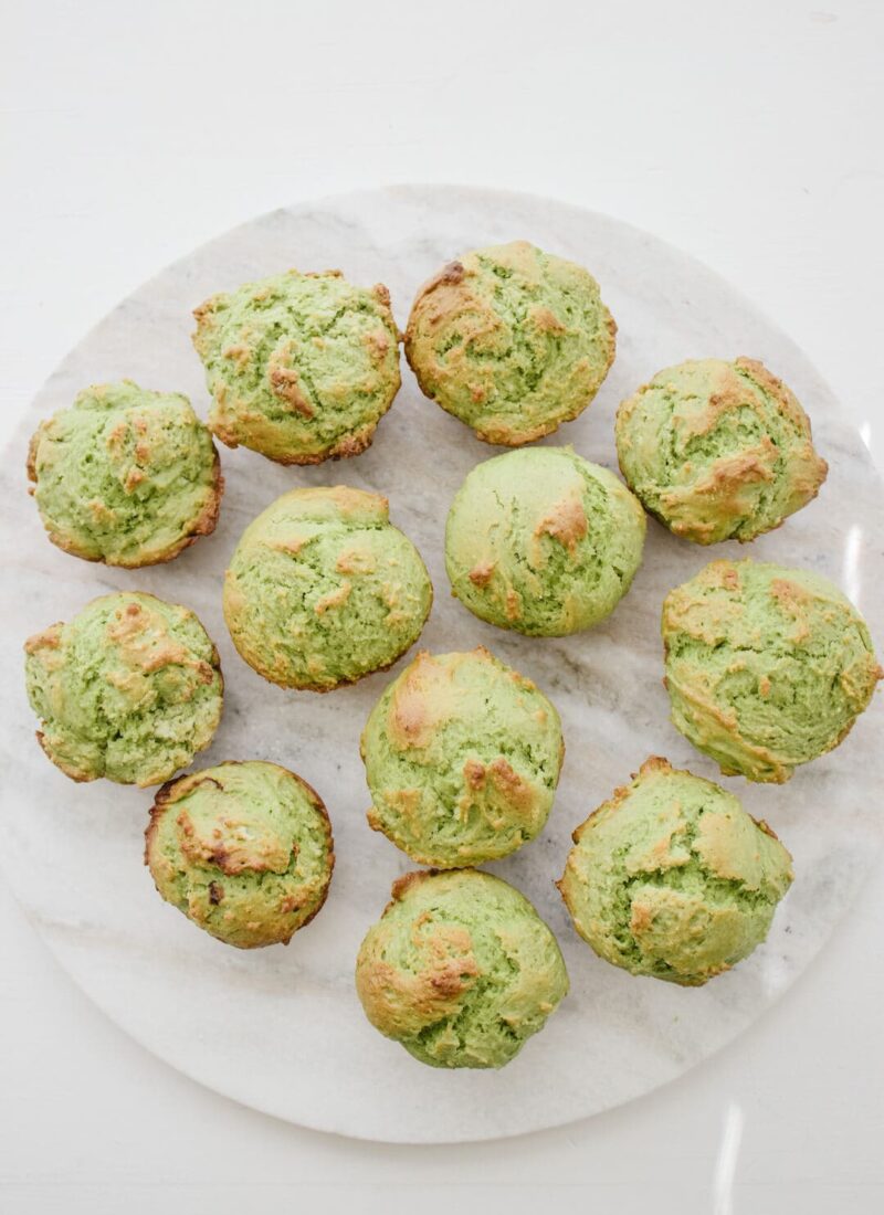 St. Patrick’s Day Muffins | Matcha Muffins Recipe