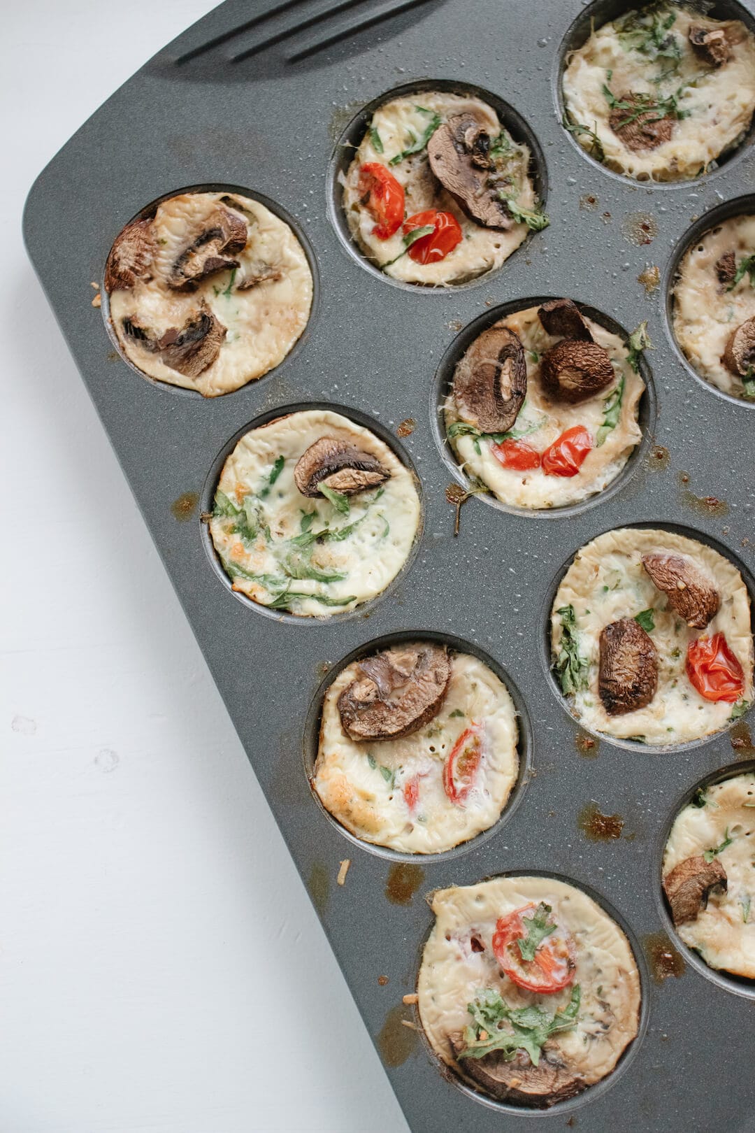 Low Carb and Gluten Free Healthy Egg White Muffin Cups