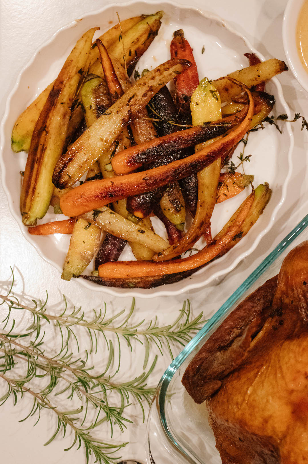 Healthy Sweet and Smoky Paprika Herb Roasted Carrots