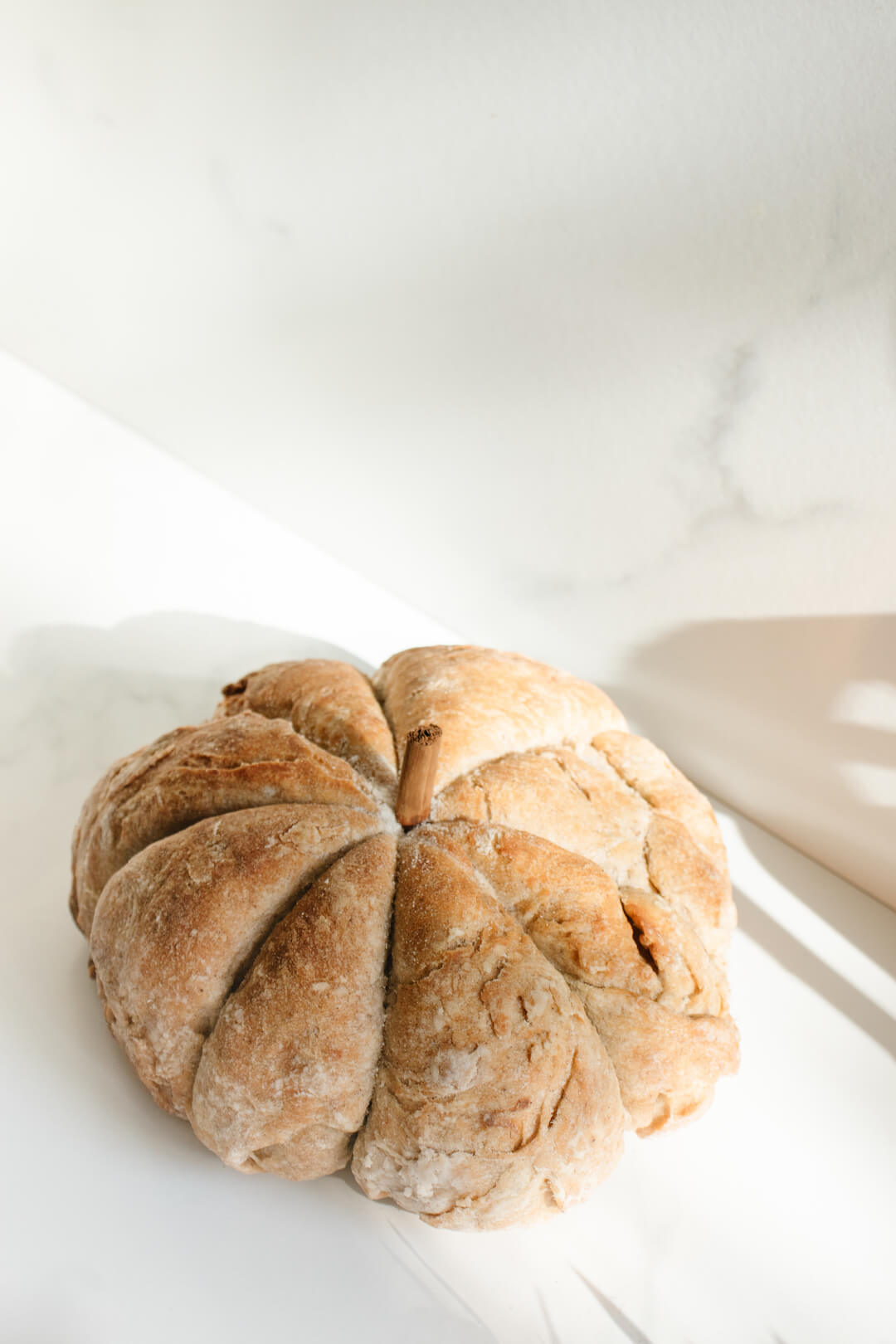 Pumpkin Shaped Bread Loaf Recipe
