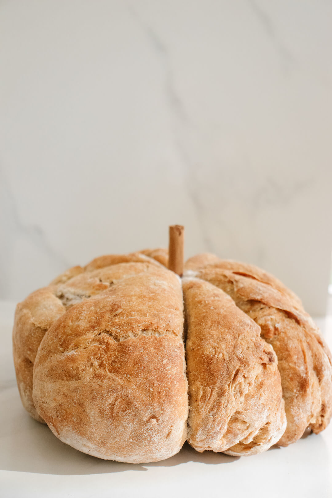 Pumpkin Shaped Bread Loaf Recipe